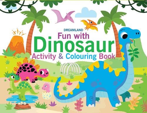 Cover of Fun with Dinosaur Activity & Colouring
