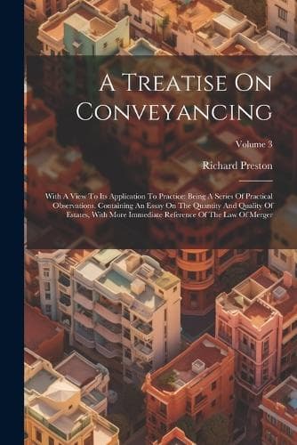 Cover of A Treatise On Conveyancing