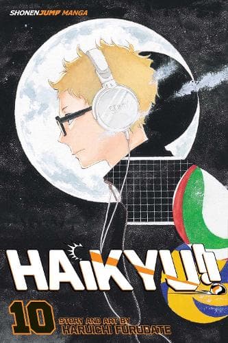 Cover of Haikyu!!, Vol. 10: Volume 10(Haikyu!!)