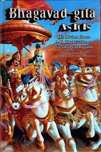 Cover of Bhagavad Gita as it is