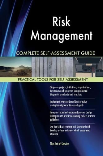 Cover of Risk Management Complete Self-Assessment Guide