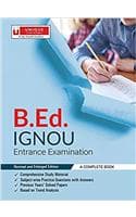 Cover of B. Ed IGNOU ENTRANCE EXAMINATION
