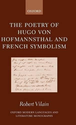 Cover of The Poetry of Hugo Von Hofmannsthal and French Symbolism