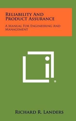 Cover of Reliability and Product Assurance