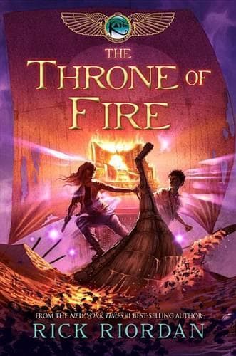 Cover of Kane Chronicles, The, Book Two the Throne of Fire
