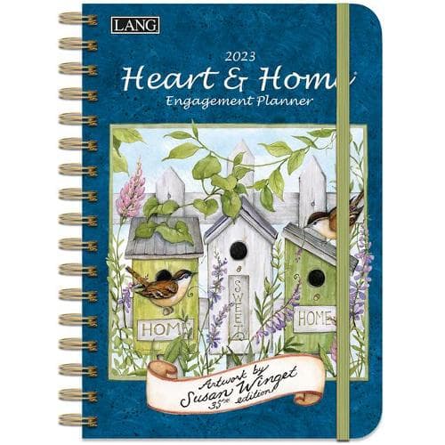 Cover of Heart & Home(r) 2023 Spiral Engagement Planner