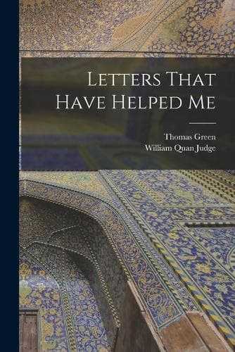Cover of Letters That Have Helped Me