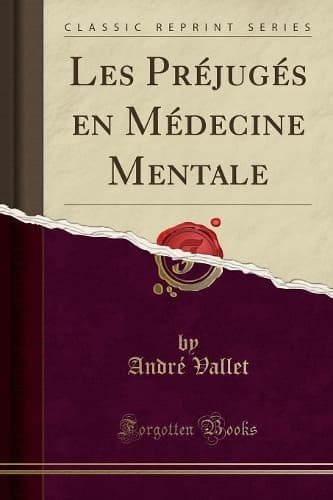 Cover of Les Préjugés En Médecine Mentale (Classic Reprint)
