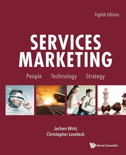 Cover of Services Marketing: People, Technology, Strategy (Eighth Edition)