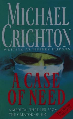 Cover of A Case Of Need