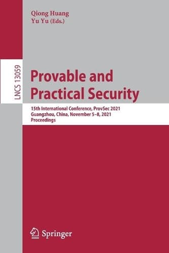 Cover of Provable and Practical Security