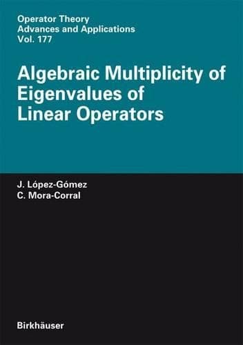 Cover of Algebraic Multiplicity of Eigenvalues of Linear Operators