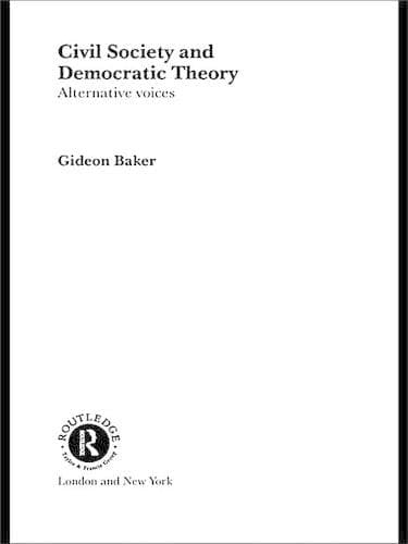 Cover of Civil Society and Democratic Theory