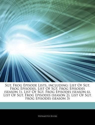 Cover of Articles on Sgt. Frog Episode Lists, Including