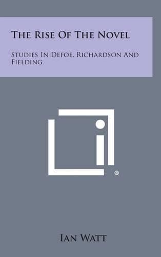 Cover of The Rise of the Novel