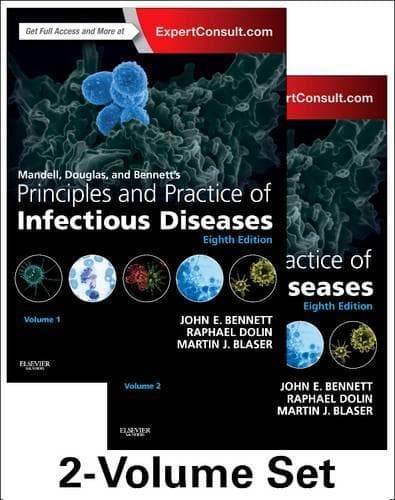 Cover of Mandell, Douglas, and Bennett's Principles and Practice of Infectious Diseases