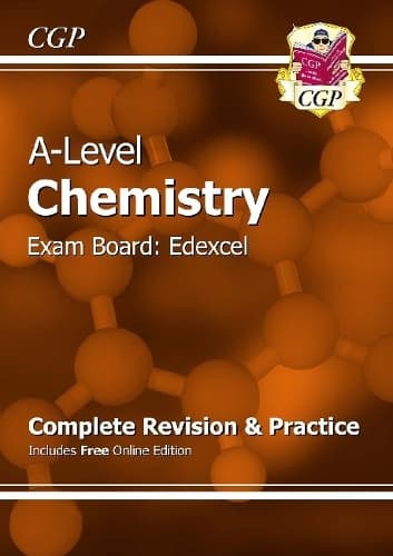 Cover of A-Level Chemistry: Edexcel Year 1 & 2 Complete Revision & Practice with Online Edition