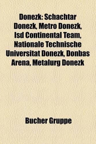 Cover of Donezk