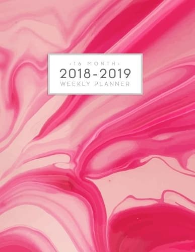 Cover of 2018-2019 16 Month Weekly Planner