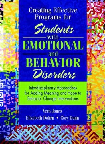 Cover of Creating Effective Programs for Students with Emotional and Behavior Disorders