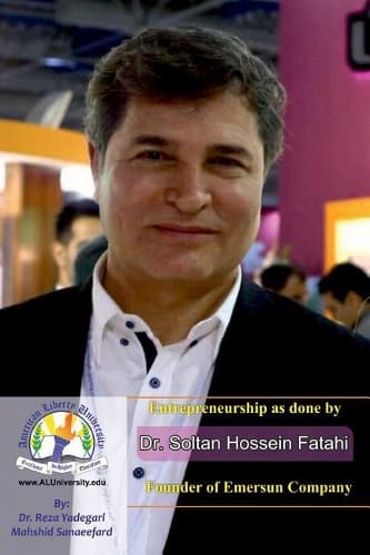 Cover of Entrepreneurship as Done by Dr. Soltan Hossein Fatahi