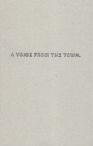 Cover of Voice From The Town