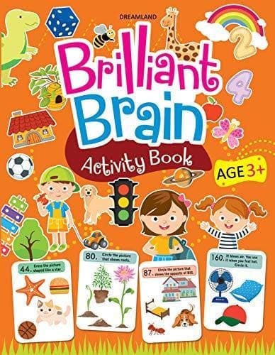 Cover of Brilliant Brain Activity Book 3+