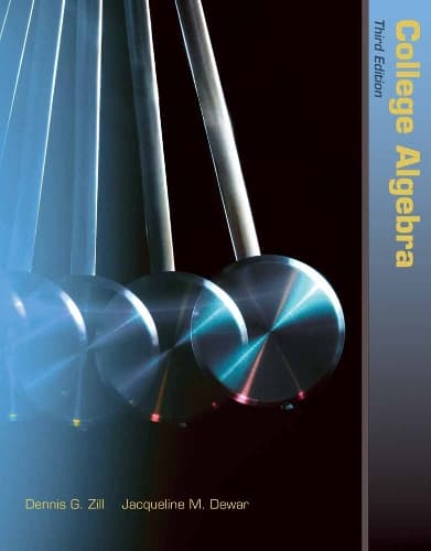 Cover of College Algebra