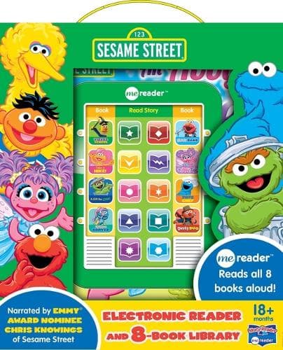 Cover of Sesame Street: Me Reader Electronic Reader and 8-Book Library
