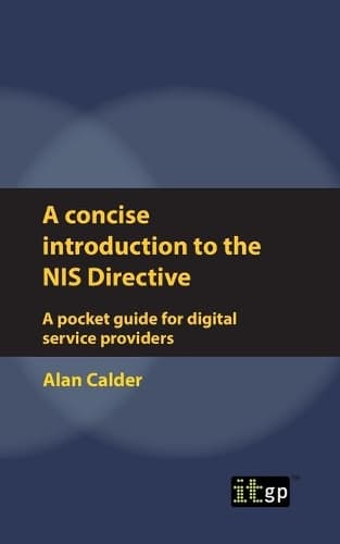 Cover of A concise introduction to the NIS Directive