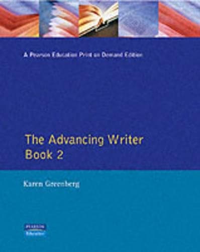 Cover of Advancing Writer: Paragraphs and Essays, Book Two