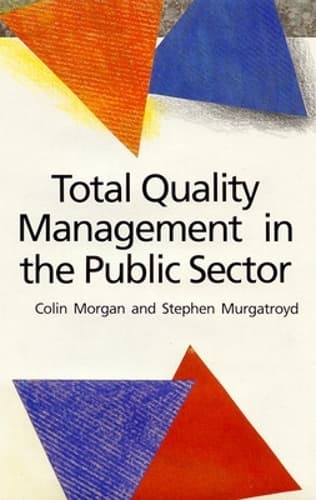 Cover of Total Quality Management in the Public Sector