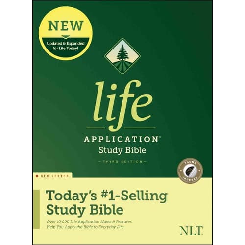 Cover of NLT Life Application Study Bible, Third Edition, Indexed