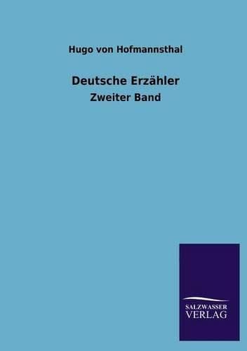 Cover of Deutsche Erzahler