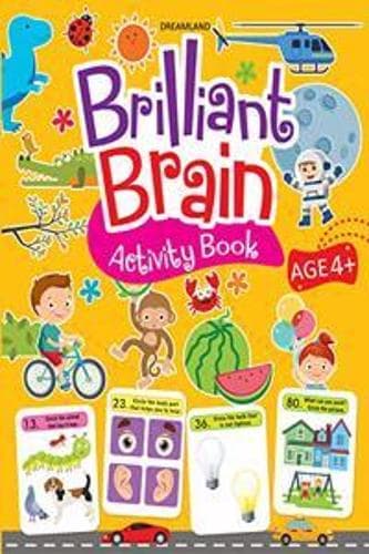 Cover of Brilliant Brain Activity Book 4+
