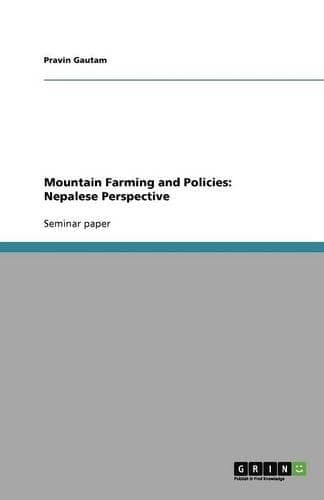 Cover of Mountain Farming and Policies