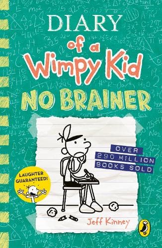 Cover of Diary of a Wimpy Kid: No Brainer (Book 18)