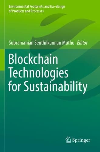 Cover of Blockchain Technologies for Sustainability