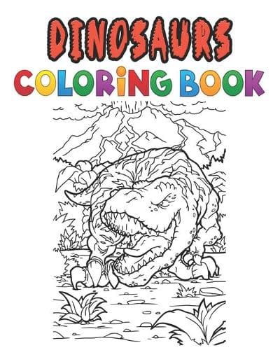 Cover of Dinosaurs Coloring Book
