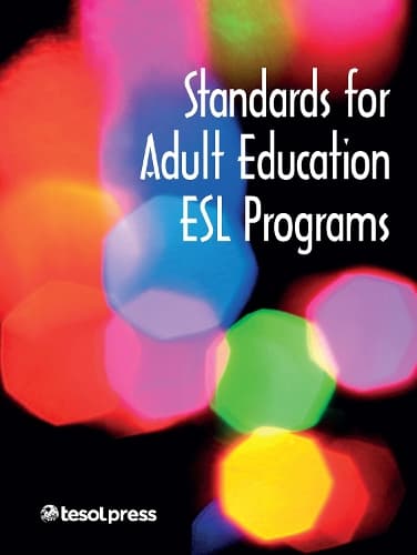 Cover of Standards for Adult Education ESL Programs