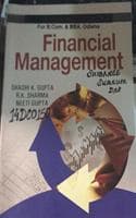 Cover of Financial Management BBA Odisha Uni.