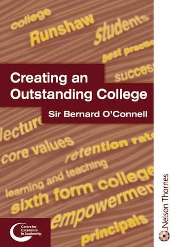 Cover of Creating an Outstanding College