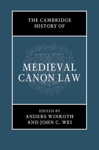 Cover of The Cambridge History of Medieval Canon Law