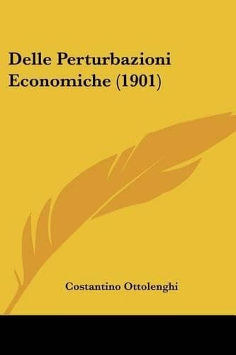 Cover of Delle Perturbazioni Economiche (1901)