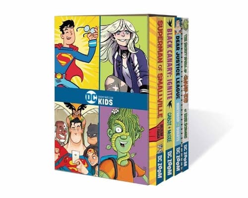 Cover of DC Graphic Novels for Kids Box Set 1
