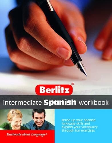Cover of Spanish Intermediate Berlitz Workbook