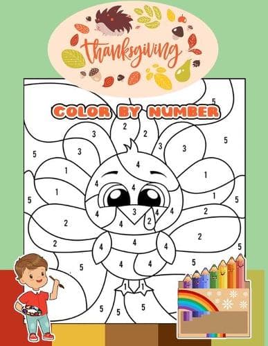 Cover of Thanksgiving Color By Number