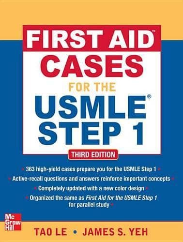 Cover of First Aid Cases for the USMLE Step 1, Third Edition