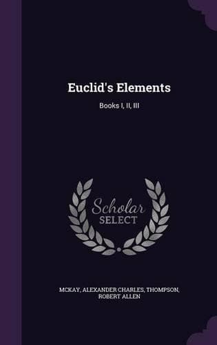 Cover of Euclid's Elements