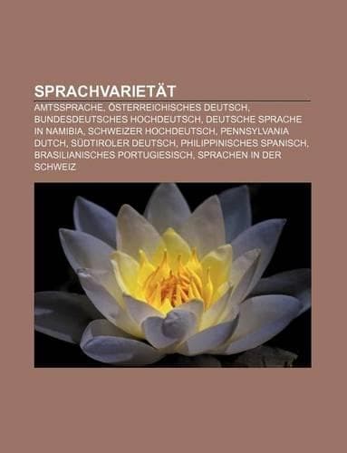 Cover of Sprachvarietat